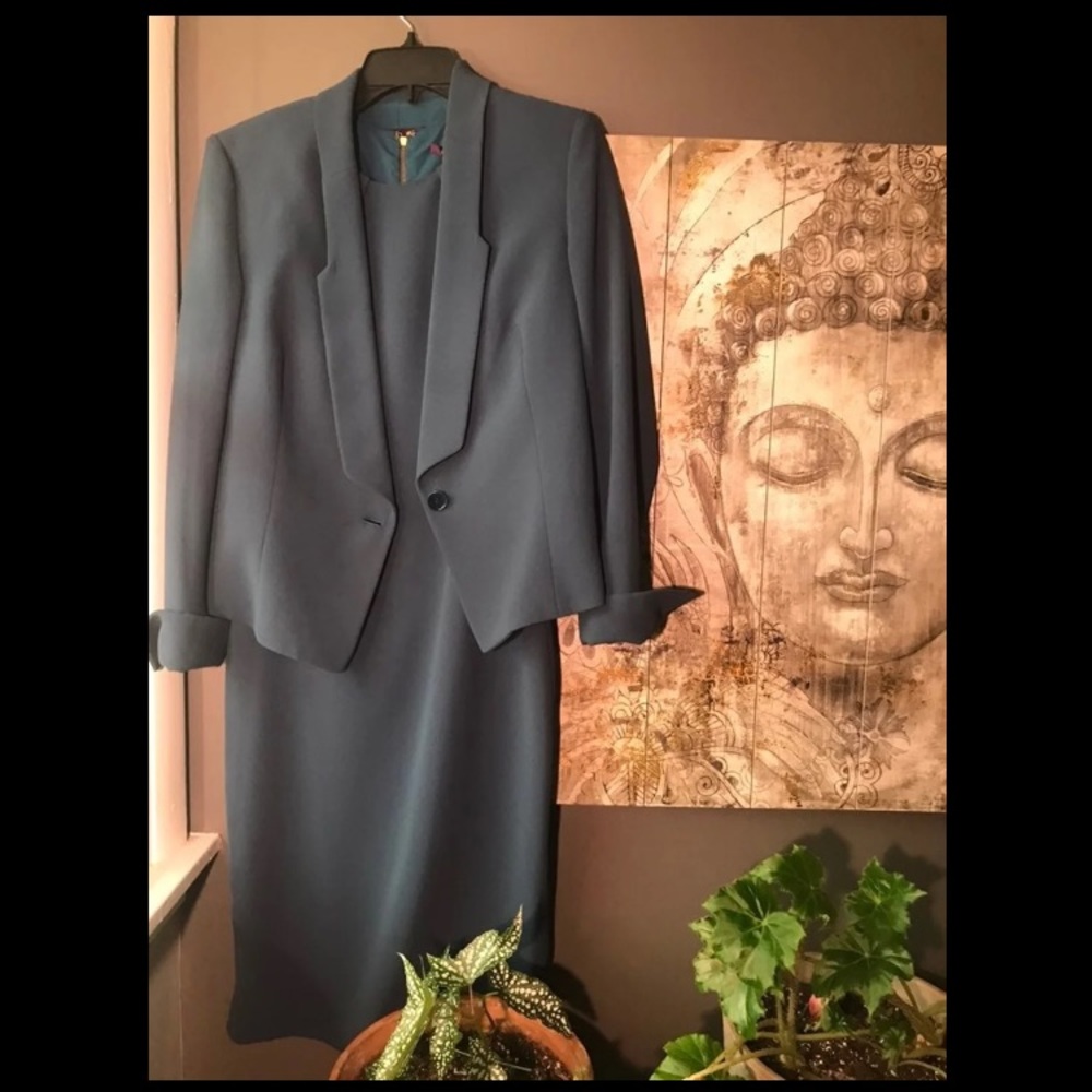 Two piece rachel roy dress and blazer set
